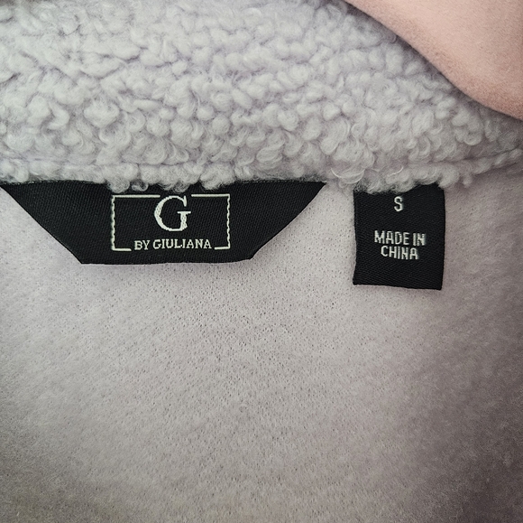 G By Guiliana Teddy shacket. Small. - Picture 5 of 7
